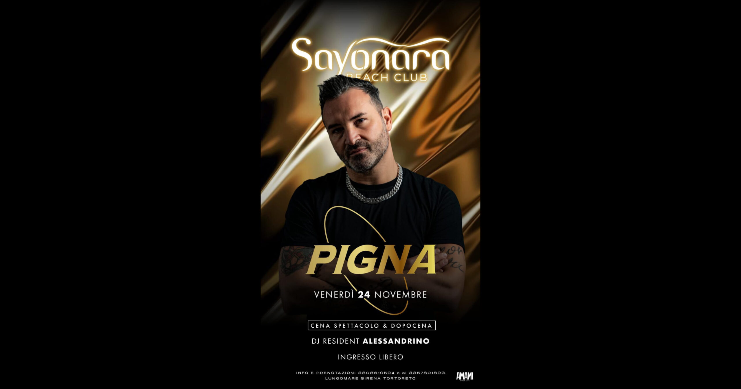 Sayonara Beach: venerdi 24 novembre PIGNA - Notizie - NUOVO Cityrumors  Abruzzo Notizie