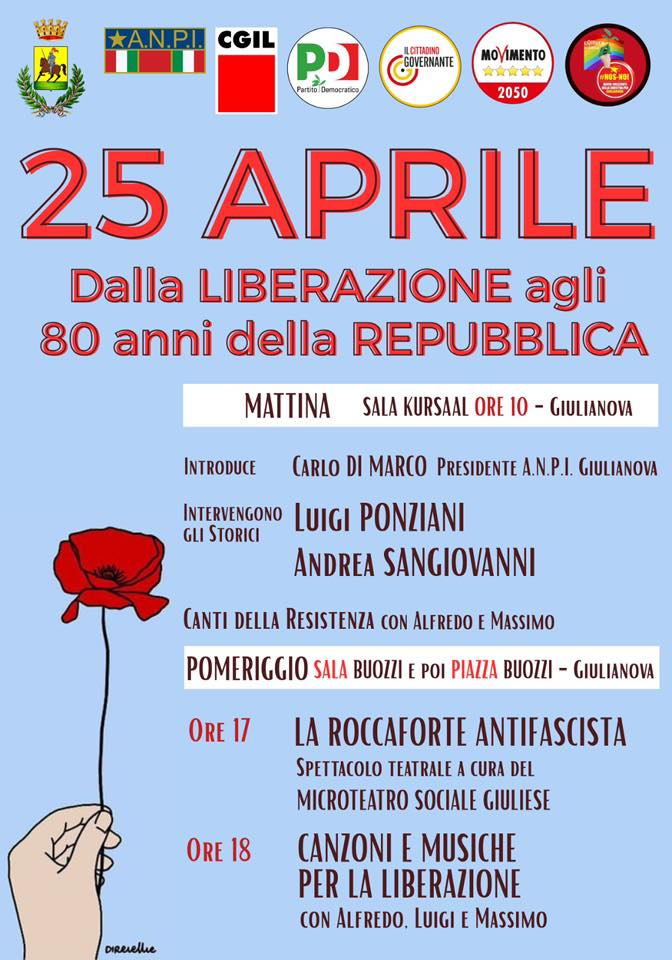 Festa della Liberazione a Giulianova: il programma del 25 aprile ...