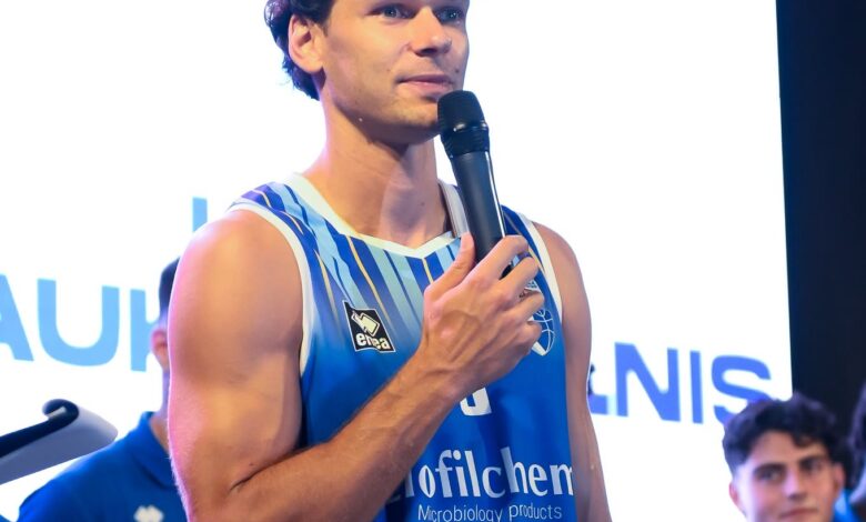 Lukas Aukstikalnins (Credits Pallacanestro Roseto)